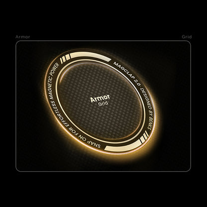 Apple iPhone 17 Pro Max Kılıf M-Safe Şarj Özellikli Benks ArmorAir ArmorGrid Serisi Kevlar Kapak Mavi