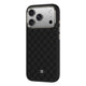 Apple iPhone 17 Pro Max Kılıf M-Safe Şarj Özellikli Benks ArmorPro ArmorGrid Serisi Kevlar Kapak Siyah