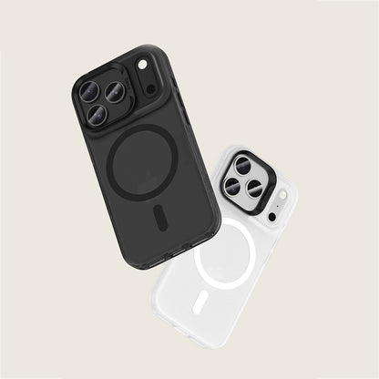 Apple iPhone 17 Pro Max Kılıf M-safe Şarj Özellikli Benks Lucid Armor Kapak Beyaz