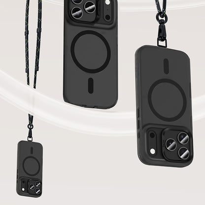 Apple iPhone 17 Pro Max Kılıf M-safe Şarj Özellikli Benks Lucid Armor Kapak Siyah