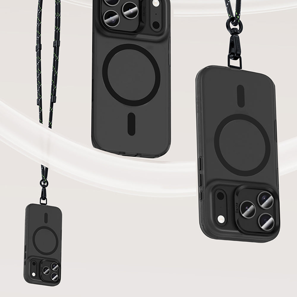 Apple iPhone 17 Pro Max Kılıf M-safe Şarj Özellikli Benks Lucid Armor Kapak Beyaz