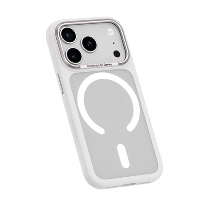 Apple iPhone 17 Pro Max Kılıf M-Safe Şarj Özellikli Benks Mist C-Magnet Kapak Siyah