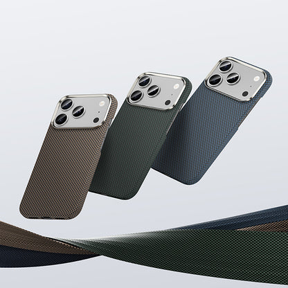 Apple iPhone 17 Pro Max Kılıf M-safe Şarj Özellikli Benks Yeni Seri ArmorTint ArmorAir Kevlar Kapak Gold