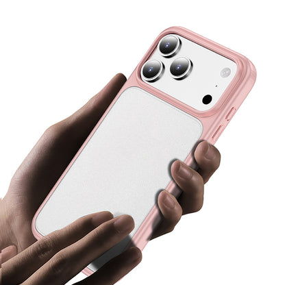 Apple iPhone 17 Pro Max Kılıf M-safe Şarj Özellikli Mat Arka Yüzey Wlons Lola Kapak Siyah