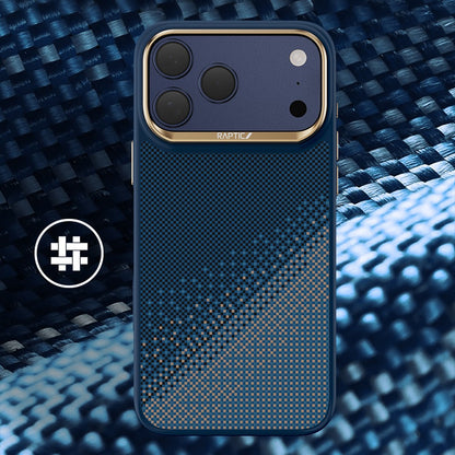 Apple iPhone 17 Pro Max Kılıf M-safe Şarj Özellikli Raptic Aramid Dual Serenity Serisi Karbon Kapak