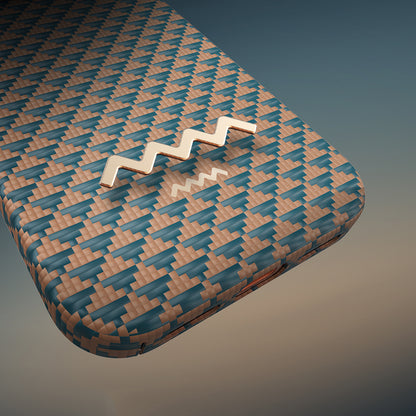 Apple iPhone 17 Pro Max Kılıf M-safe Şarj Özellikli Raptic Aramid Skin Origin Serisi Kapak Kırmızı