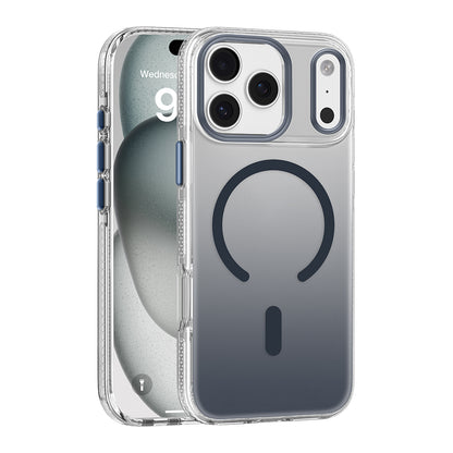 Apple iPhone 17 Pro Max Kılıf M-safe Şarj Özellikli Sararmaya Karşı Dayanıklı Mutural Icesense Serisi Kapak Turuncu