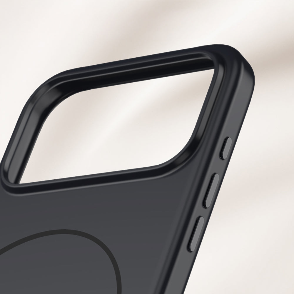 Apple iPhone 17 Pro Max Kılıf M-safe Şarj Özellikli Wlons Liza Kapak Turuncu