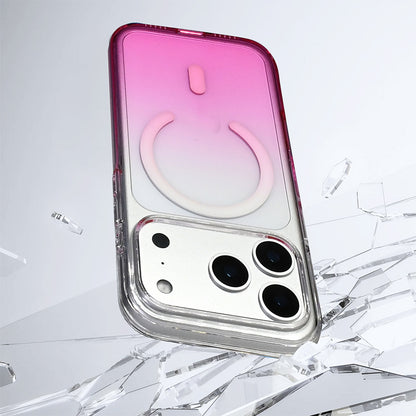 Apple iPhone 17 Pro Max Kılıf M-Safe Şarj Özellikli Zore Septik Silikon Kapak Turkuaz