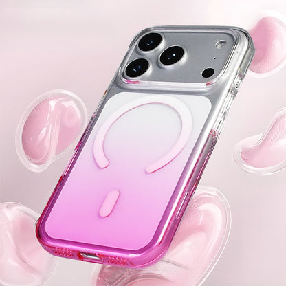 Apple iPhone 17 Pro Max Kılıf M-Safe Şarj Özellikli Zore Septik Silikon Kapak Turkuaz