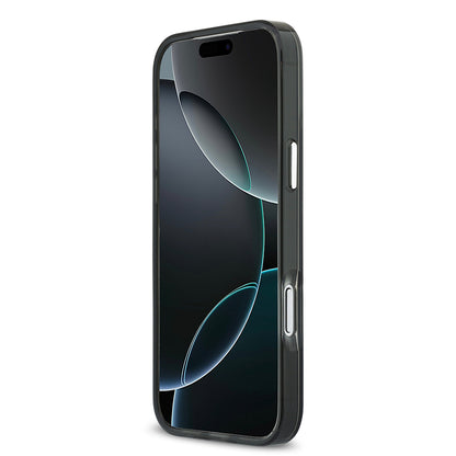 Apple iPhone 17 Pro Max Kılıf Mercedes Benz Orjinal Lisanslı M-safe Şarj Özellikli Çift Katmanlı PC Nostaljik Yıldız Dizayn Kapak Lacivert