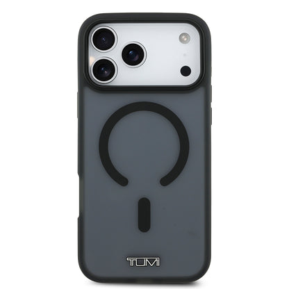 Apple iPhone 17 Pro Max Kılıf TUMI Orjinal Lisanslı M-safe Şarj Özellikli Buzlu Transparan Kapak Haki