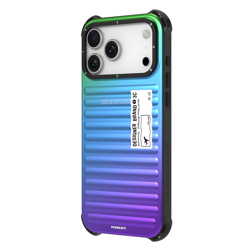 Apple iPhone 17 Pro Max Kılıf YoungKit The Secret Color Serisi Kapak Mor