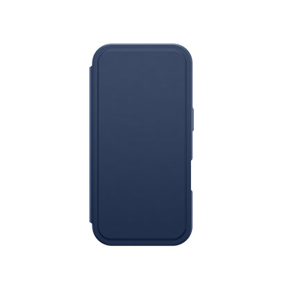 Apple iPhone 17 Pro Max PU Kartlıklı Kapaklı Amazingthing Glamour Foilo Serisi Kılıf Siyah