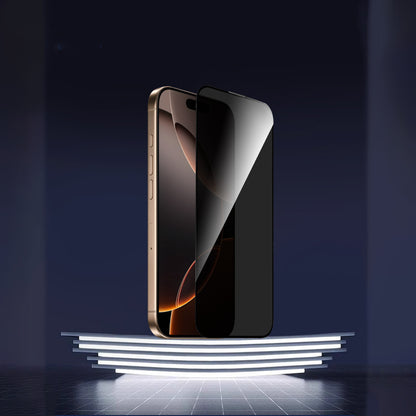 Apple iPhone 17 Pro Max Wiwu GT-028 iPrivacy Temperli Cam Ekran Koruyucu Siyah