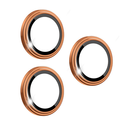 Apple iPhone 17 Pro Max Wiwu LG-005 Falcon Anti Reflective Çizilmeye Karşı Dayanıklı Kamera Lens Koruyucu Turuncu