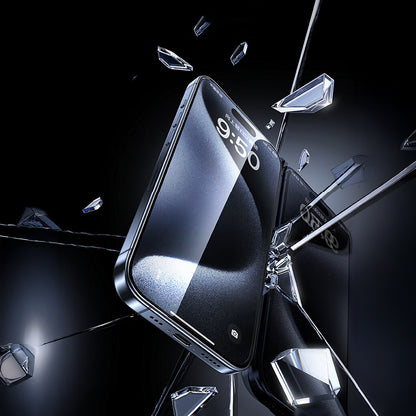 Apple iPhone 17 Pro Max Wiwu SQ-008 Oleofobik Easy Install Darbeye Karşı Dayanıklı Temperli Cam Ekran Koruyucu + Kolay Uygulama Aparatlı Şeffaf