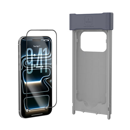 Apple iPhone 17 Pro Wiwu GT-032 Glass Ultra Serisi 3D Polarize Ekran Koruyucu Cam + Kolay Uygulama Aparatı
