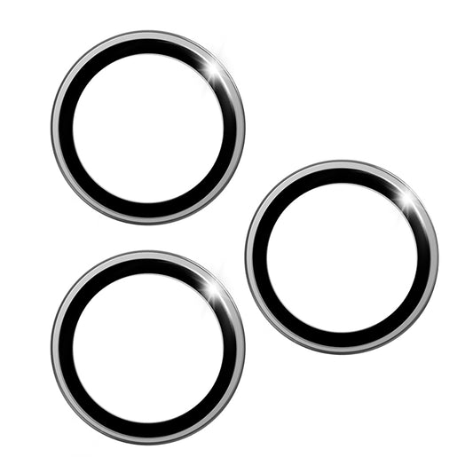 Apple iPhone 17 Pro Wiwu LG-003 Lens Guard Çizilmeye Karşı Dayanıklı Safir Kamera Lens Koruyucu Gri