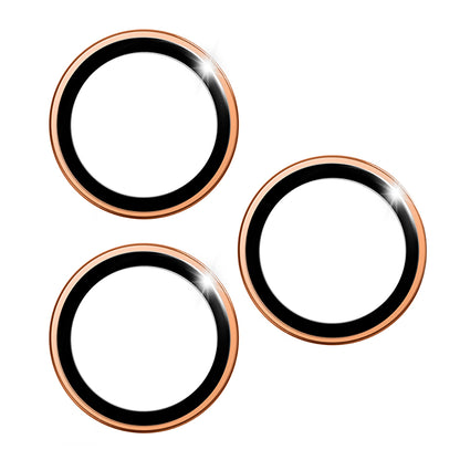 Apple iPhone 17 Pro Wiwu LG-003 Lens Guard Çizilmeye Karşı Dayanıklı Safir Kamera Lens Koruyucu Turuncu