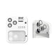 Apple iPhone 17 Pro Zore CL-22 Parmak İzi Bırakmayan Anti-Reflective 2in1 Kamera Lens Koruyucu