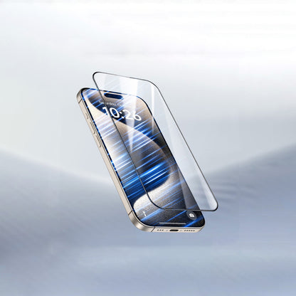 Apple iPhone 17 Wiwu GT-009 Polimer Oleofobik Kaplama Şeffaf Pürüzsüz Temperli Cam Ekran Koruyucu Şeffaf