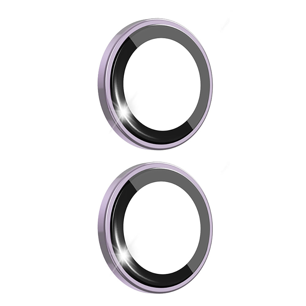 Apple iPhone 17 Wiwu LG-003 Lens Guard Çizilmeye Karşı Dayanıklı Safir Kamera Lens Koruyucu Açık Mor