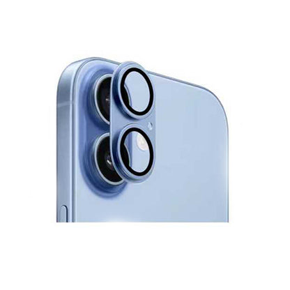 Apple iPhone 17 Zore CL-20 Kamera Lens Koruyucu Mavi