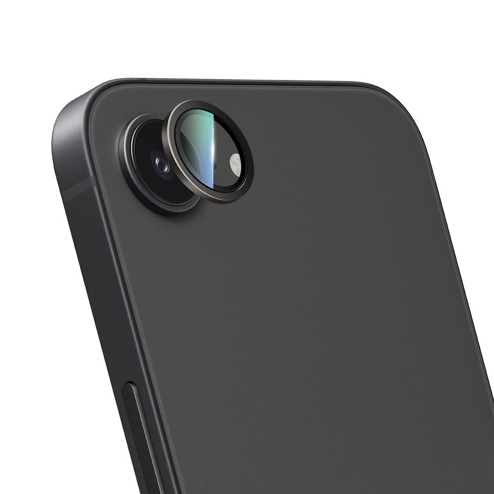 Apple iPhone 17E CaseWorld Alloy Serisi Oleofobik Anti Reflective Kamera Lens Koruyucu