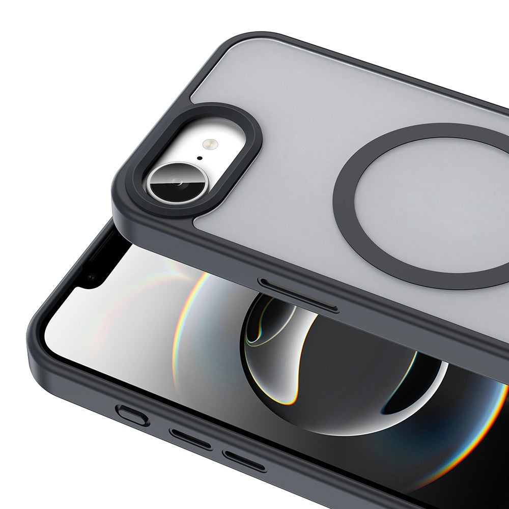 Apple iPhone 17E Kılıf M-safe Şarj Özellikli Mat Arka Yüzey Zore Sio Kapak