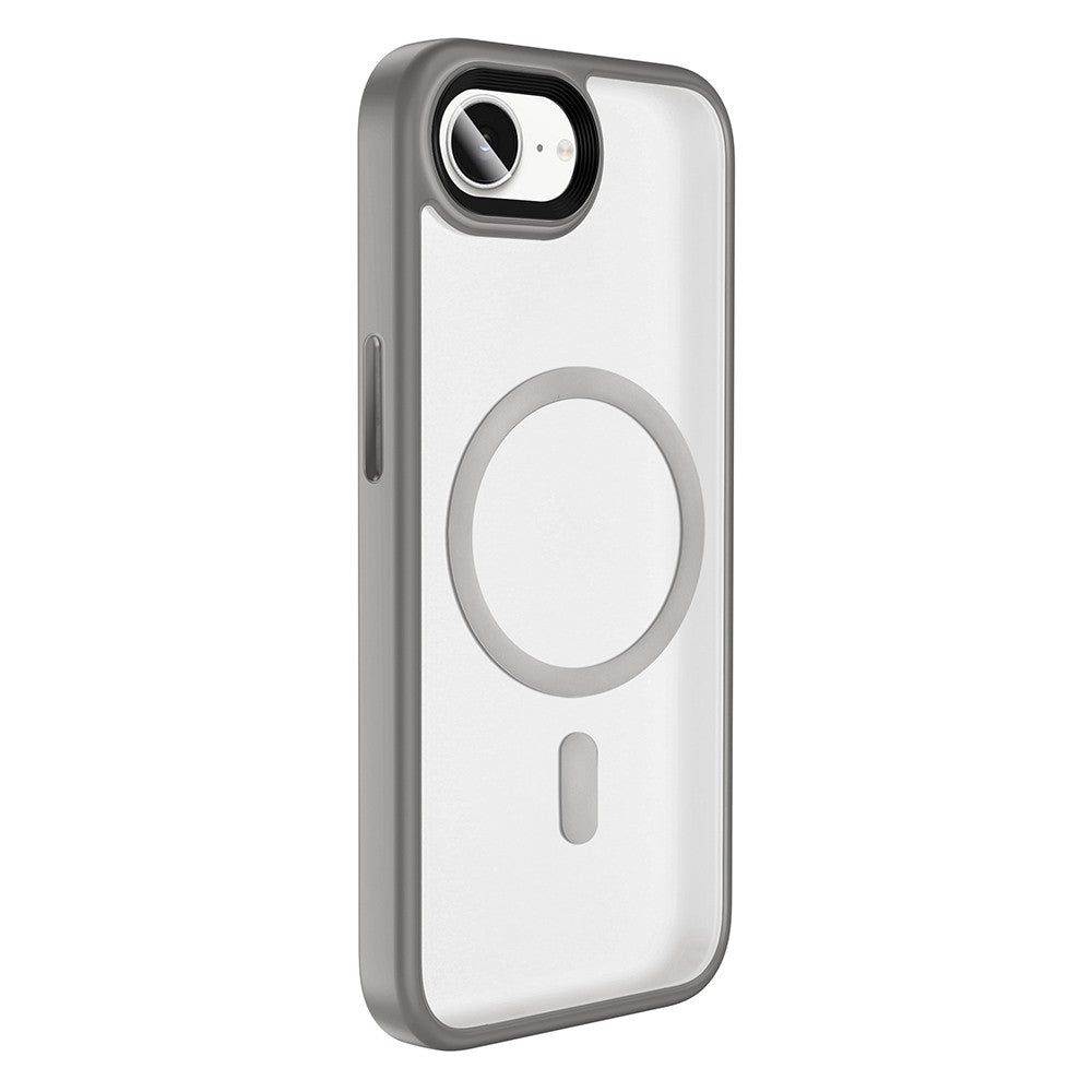 Apple iPhone 17E Kılıf Mat Arka Yüzey Wireless Şarj Özellikli Zore Flet M-safe Kapak