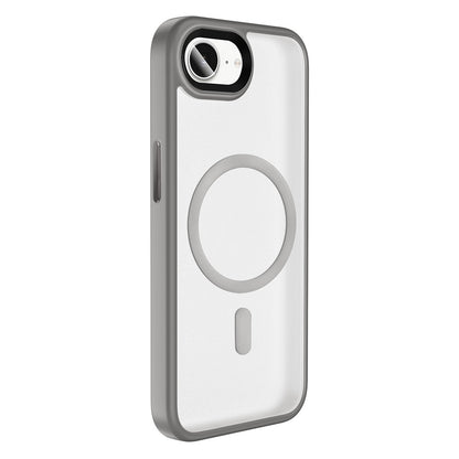 Apple iPhone 17E Kılıf Mat Arka Yüzey Wireless Şarj Özellikli Zore Flet M-safe Kapak
