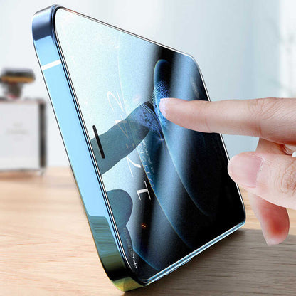 Apple iPhone 17E Zore Rika Premium Privacy Temperli Cam Ekran Koruyucu