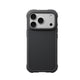 Apple iPhone 18 Pro Kılıf M-safe Şarj Özellikli 600D Aramid Fiber Pitaka Black-Grey Twill Serisi Cairn Kapak