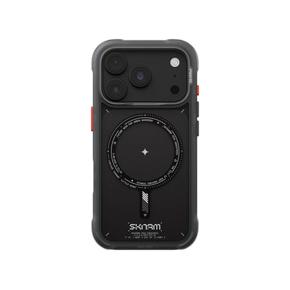 Apple iPhone 18 Pro Kılıf M-Safe Şarj Özellikli Airbag Tasarımlı Skinarma Avion Kapak