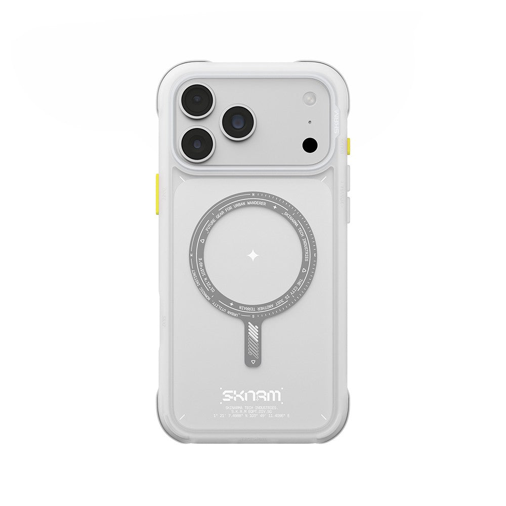 Apple iPhone 18 Pro Kılıf M-Safe Şarj Özellikli Airbag Tasarımlı Skinarma Avion Kapak
