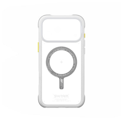 Apple iPhone 18 Pro Kılıf M-Safe Şarj Özellikli Airbag Tasarımlı Skinarma Avion Kapak