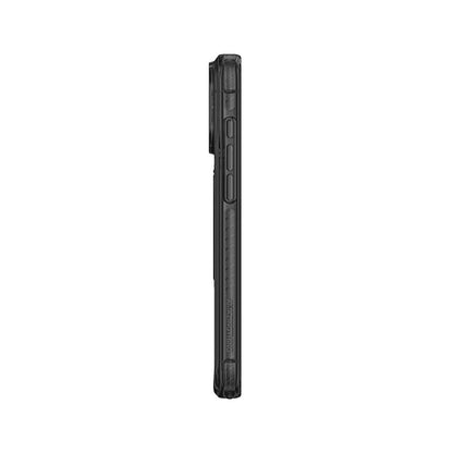 Apple iPhone 18 Pro Kılıf M-Safe Şarj Özellikli Airbag Tasarımlı Standlı Lens Korumalı AmazingThing Titan Pro MagSpin Kapak