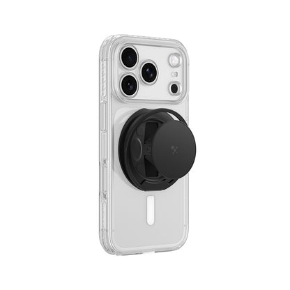 Apple iPhone 18 Pro Kılıf M-safe Şarj Özellikli Amazingthing Titan Pro Serisi Pop Ring Standlı Set