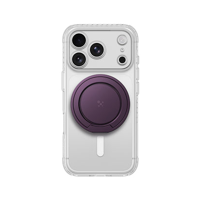 Apple iPhone 18 Pro Kılıf M-safe Şarj Özellikli Amazingthing Titan Pro Serisi Pop Ring Standlı Set