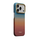 Apple iPhone 18 Pro Kılıf M-safe Şarj Özellikli Aramid Fiber Pitaka Sunset 2.0 California Dream Serisi Kapak