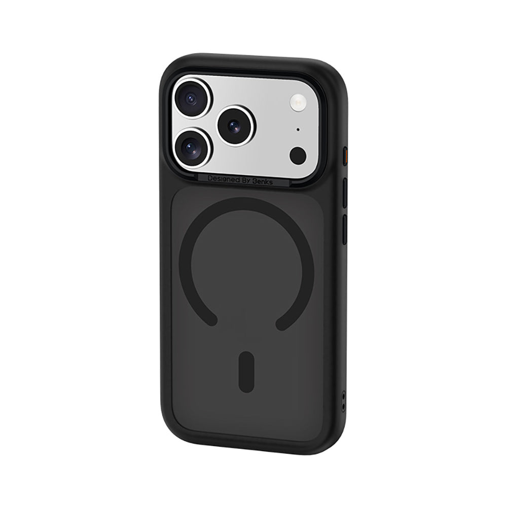 Apple iPhone 18 Pro Kılıf M-Safe Şarj Özellikli Benks Mist C-Magnet Yeni Seri Kapak