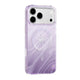 Apple iPhone 18 Pro Kılıf M-Safe Şarj Özellikli Orjinal Swarovski Taşlı Zore Paris Rovix Sert PC Kapak