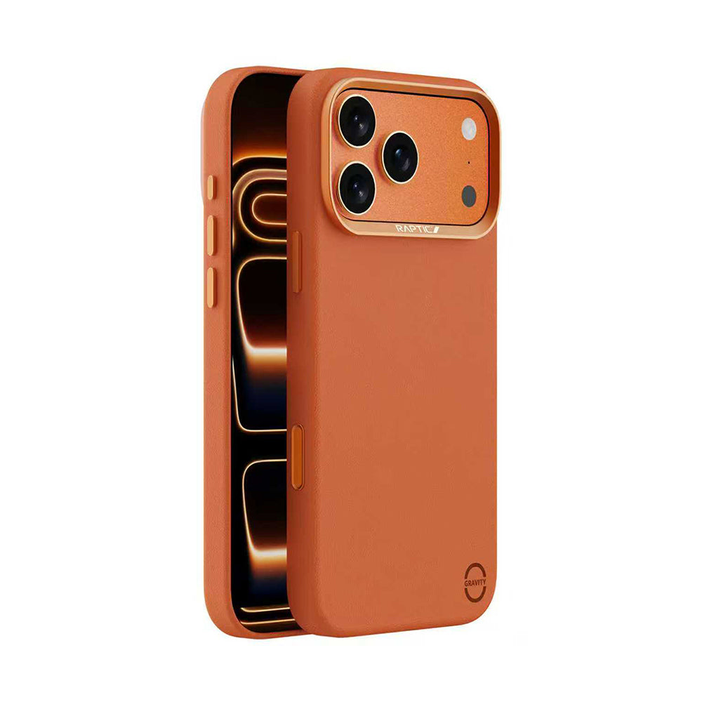 Apple iPhone 18 Pro Kılıf M-Safe Şarj Özellikli Polimerik Deri Raptic Urban Nano Kapak