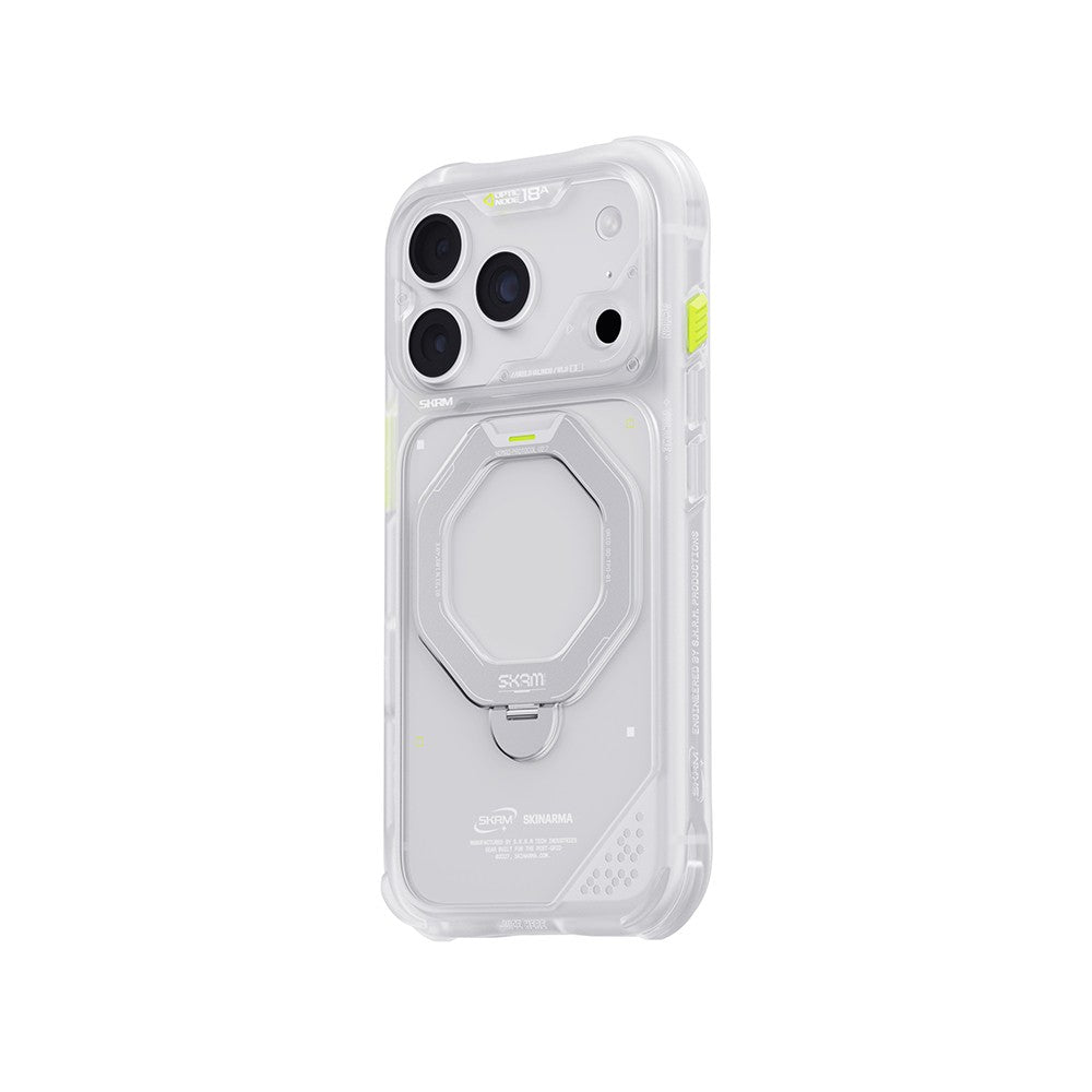 Apple iPhone 18 Pro Kılıf M-safe Şarj Özellikli Standlı Skinarma Saturn Kapak