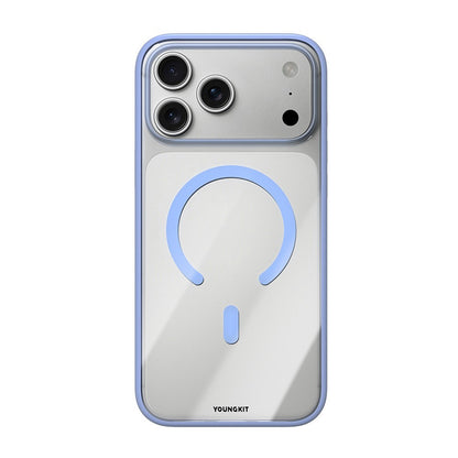 Apple iPhone 18 Pro Kılıf M-safe Şarj Özellikli Youngkit Clear Serisi Kapak