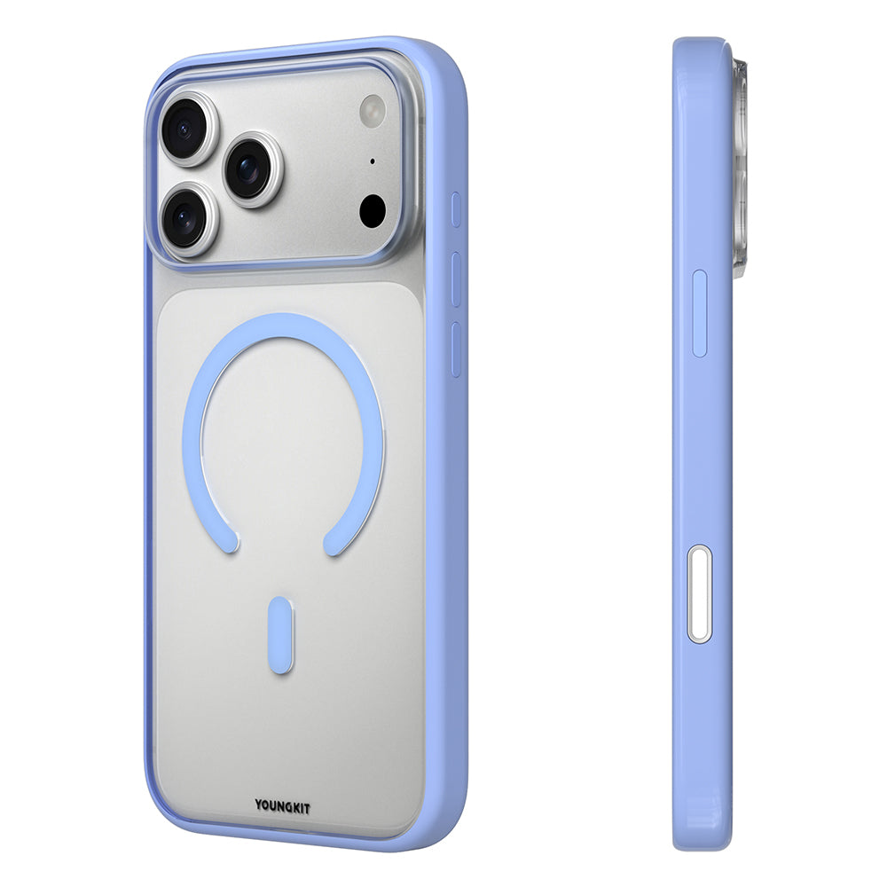 Apple iPhone 18 Pro Kılıf M-safe Şarj Özellikli Youngkit High Definition Serisi Kapak