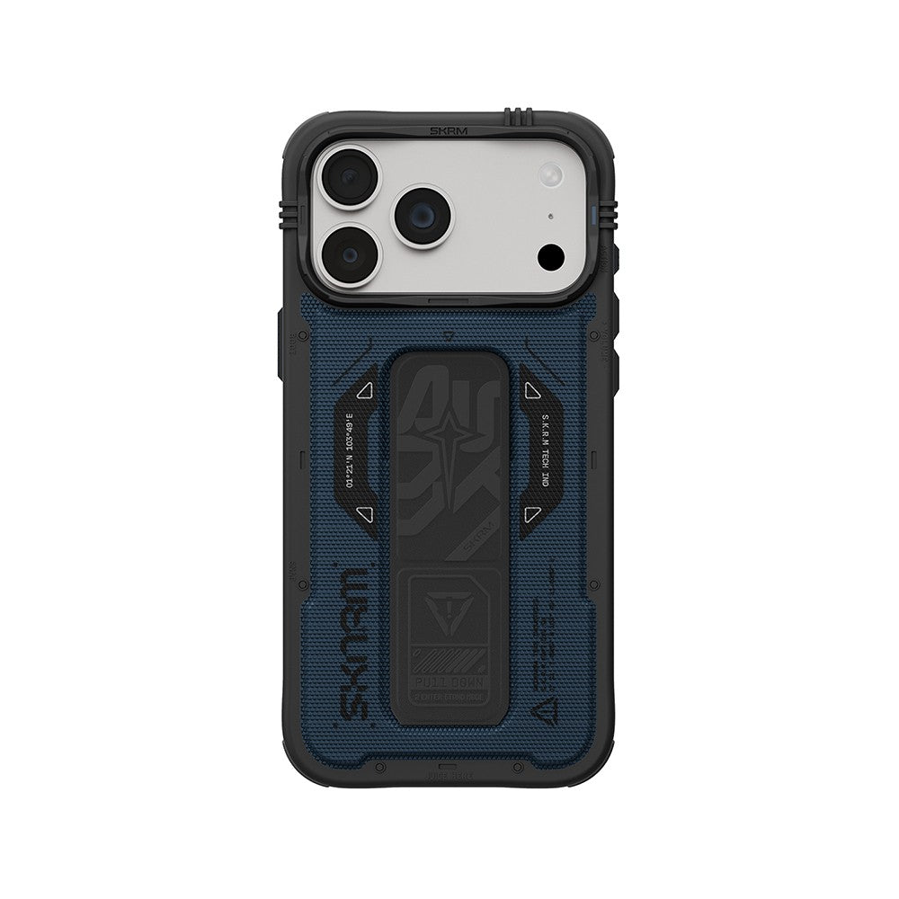 Apple iPhone 18 Pro Kılıf SkinArma M-safe Şarj Özellikli Airbag Tasarımlı Standlı Phantom Kapak