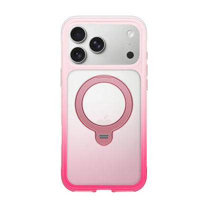 Apple iPhone 18 Pro Kılıf Wiwu AS-204 AeroShield Aurora Ultra Serisi M-safe Şarj Özellikli Airbag Tasarımlı Standlı Kapak