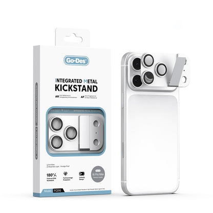 Apple iPhone 18 Pro Max Go Des CL-23 Anti Reflective Standlı Kamera Lens Koruyucu